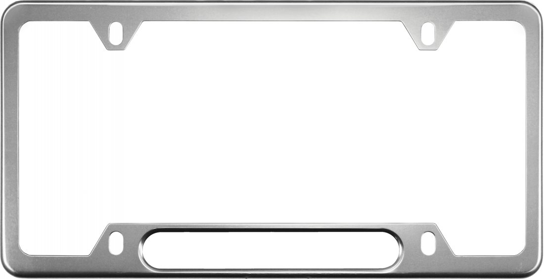 Car Narrow Top Aluminum Frames Best License Plate Frames